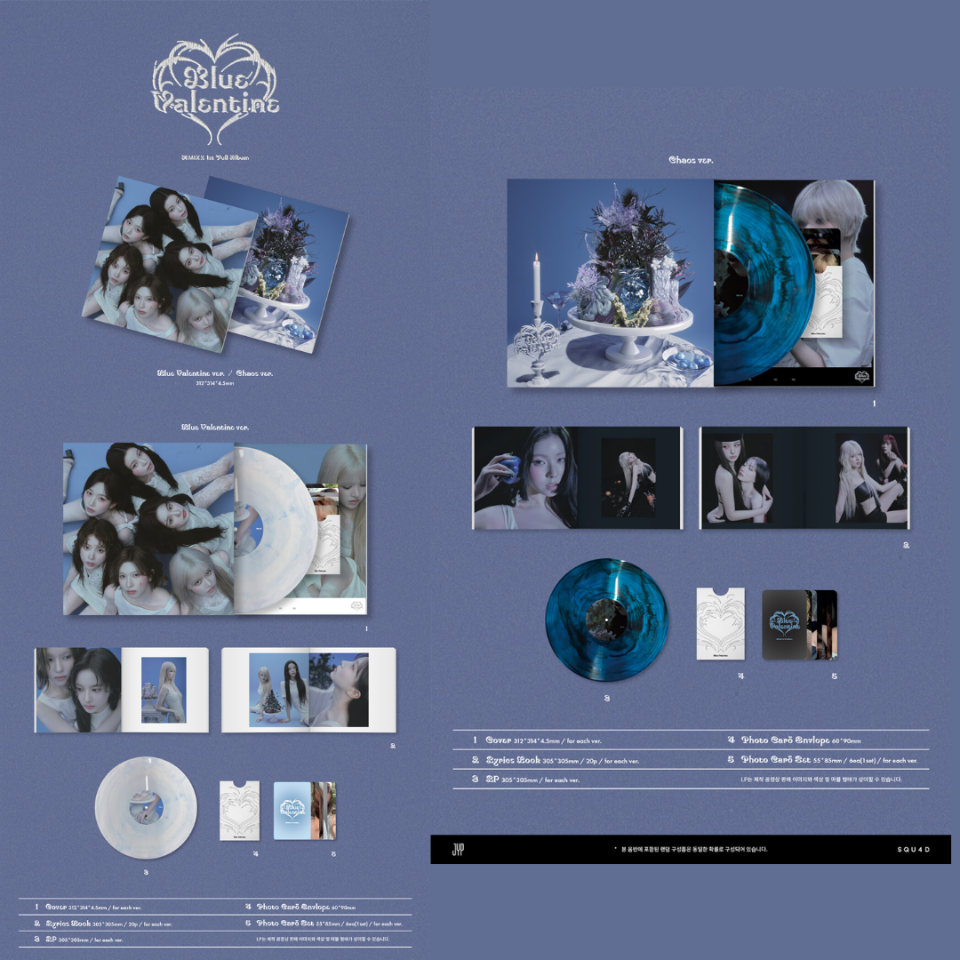 NMIXX BLUE VALENTINE - LP VER