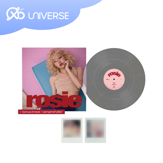 BLACKPINK ROSE 1st Studio Album [ ROSIE ] Vinyl LP - Vampirehollie Edition Clear