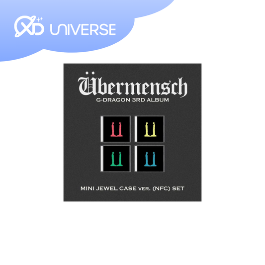 GD G-DRAGON 3rd Album [UBERMENSCH] Mini Jewel Case Ver