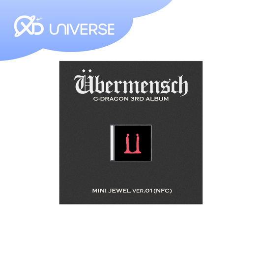 G-DRAGON - 3rd Album - UBERMENSCH - Mini Jewel Case ver