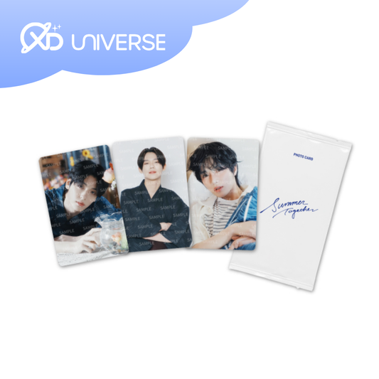 TOMORROW X TOGETHER [TXT SUMMER TOGETHER] PHOTO CARD TRADING CARD
