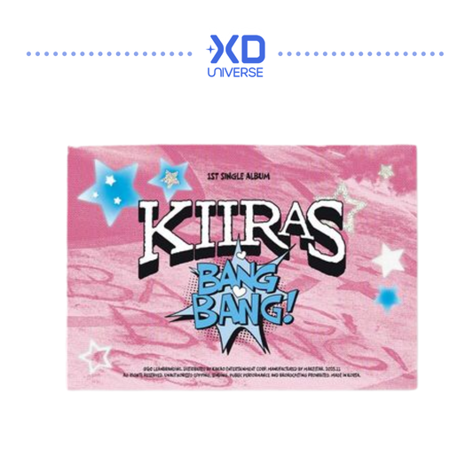KIIRAS - 1st Single Album [BANG BANG!] (A Ver.) (POCA)