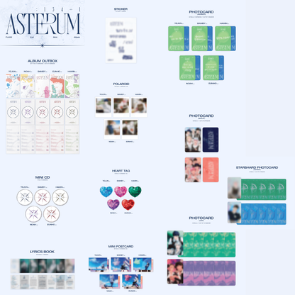 PLAVE - 2ND MINI ALBUM - ASTERUM : 134-1 - MINI CD VER