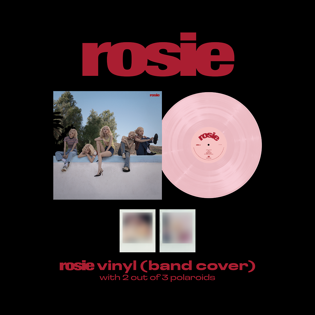 BLACKPINK ROSE 1st Studio Album [ ROSIE ] Vinyl LP - Band Cover