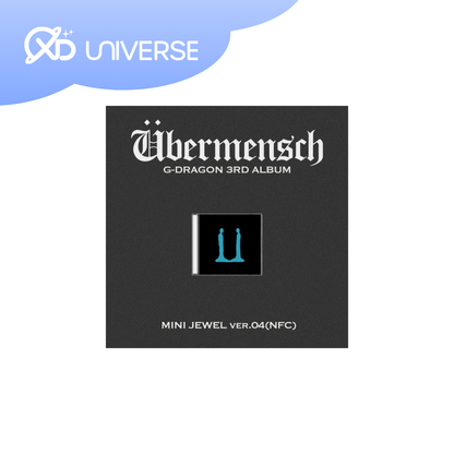 G-DRAGON - 3rd Album - UBERMENSCH - Mini Jewel Case ver