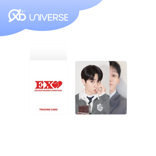 EXO 2024 SEASON'S GREETINGS RANDOM TRADING CARD (WHITE)