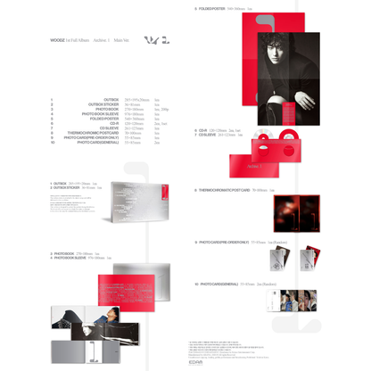 WOODZ 1st Full Album [Archive. 1] - Main Ver.