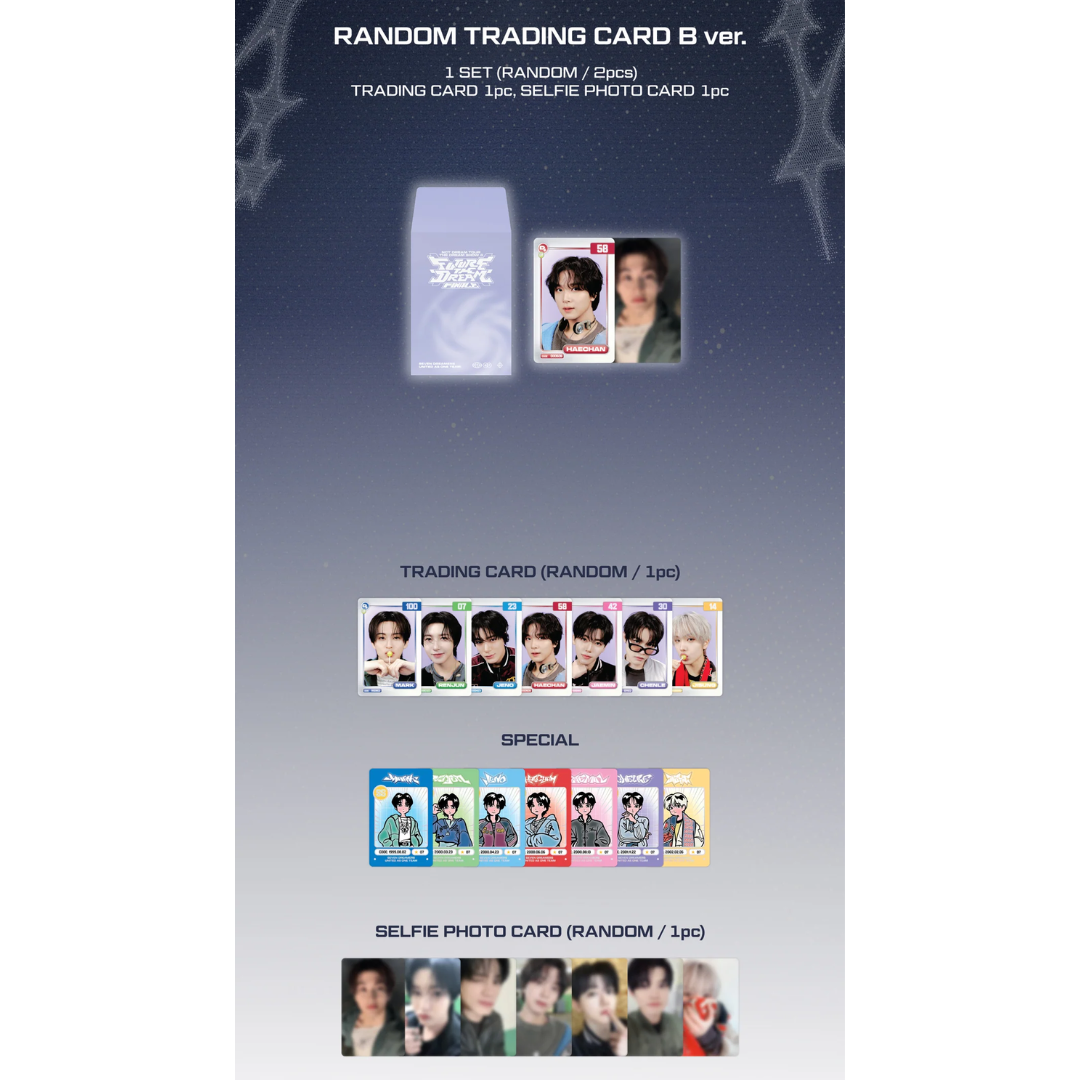 NCT DREAM TOUR 'THE DREAM SHOW 4 : FUTURE THE DREAM' FINALE OFFICIAL MD - RANDOM TRADING CARD