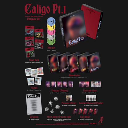 PLAVE - 3RD MINI ALBUM - CALIGO PT.1 - VANGUARD VER