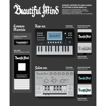 Xdinary Heroes 6th Mini Album [Beautiful Mind] (Platform Album Nemo Ver.)