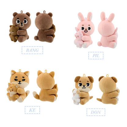 DAY6 - 4TH FANMEETING - PIER10: ALL MY DAYS - DENIMALZ MAGNET PLUSH SET