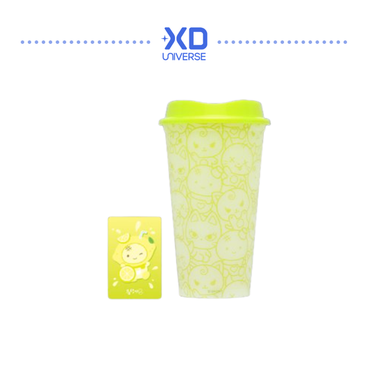 [PREORDER DEADLINE 12/6] aespa WEEK - MAKE IT LEMONADE @ SEOUL OFFICIAL MERCHANDISE - COLOR-CHANGING REUSABLE CUP SET