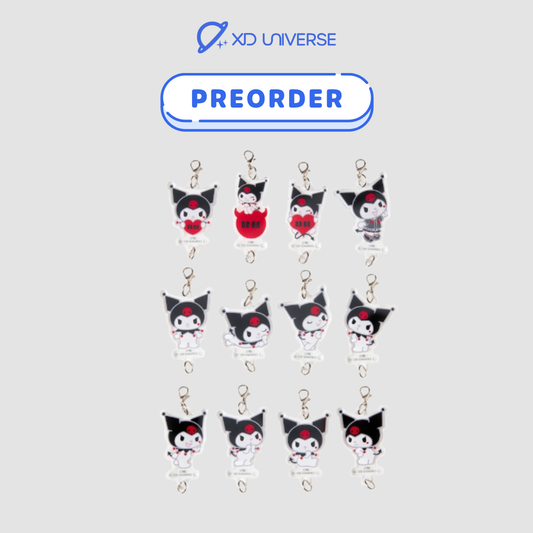 [PREORDER] BABYMONSTER × KUROMI Merchandise - Random Connectable Acrylic Charm