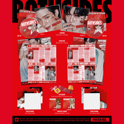 NCT JNJM - 1st Mini Album [BOTH SIDES] (POSTER Ver.)