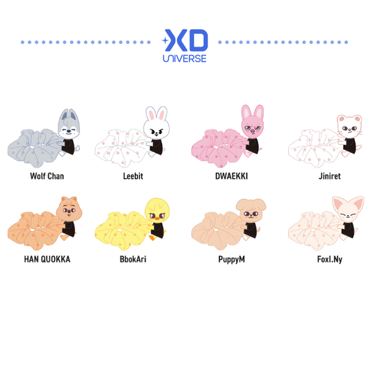 [PREORDER DEADLINE 22/10] Stray Kids World Tour <RUN IT JAPAN> Official Goods - Scrunchie