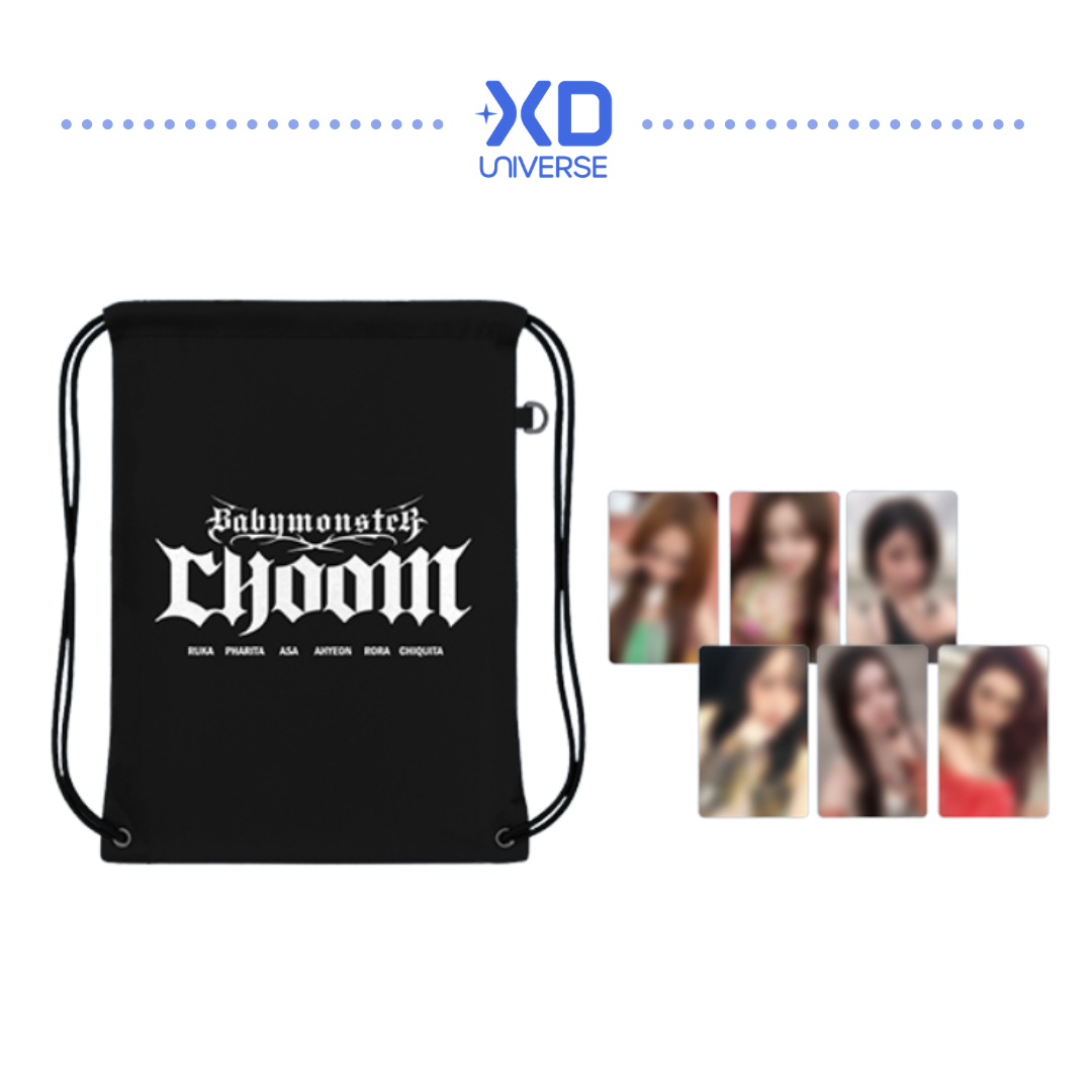 [PREORDER] BABYMONSTER WORLD TOUR [춤 (CHOOM)] IN SEOUL OFFICIAL MD - STRING BACKPACK