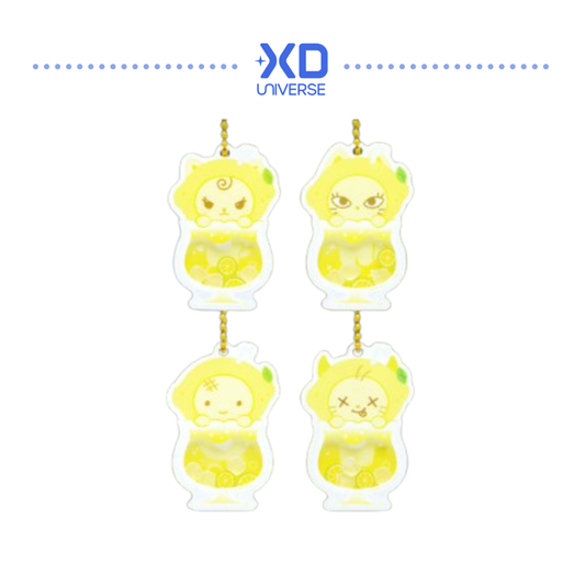 [PREORDER DEADLINE 12/6] aespa WEEK - MAKE IT LEMONADE @ SEOUL OFFICIAL MERCHANDISE - RANDOM MINI ACRYLIC SHAKER KEYRING