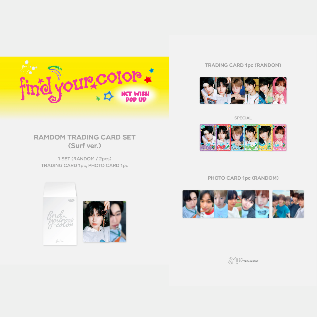 NCT WISH - FIND YOUR COLOR - SURF VER