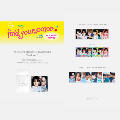 NCT WISH - FIND YOUR COLOR - SURF VER