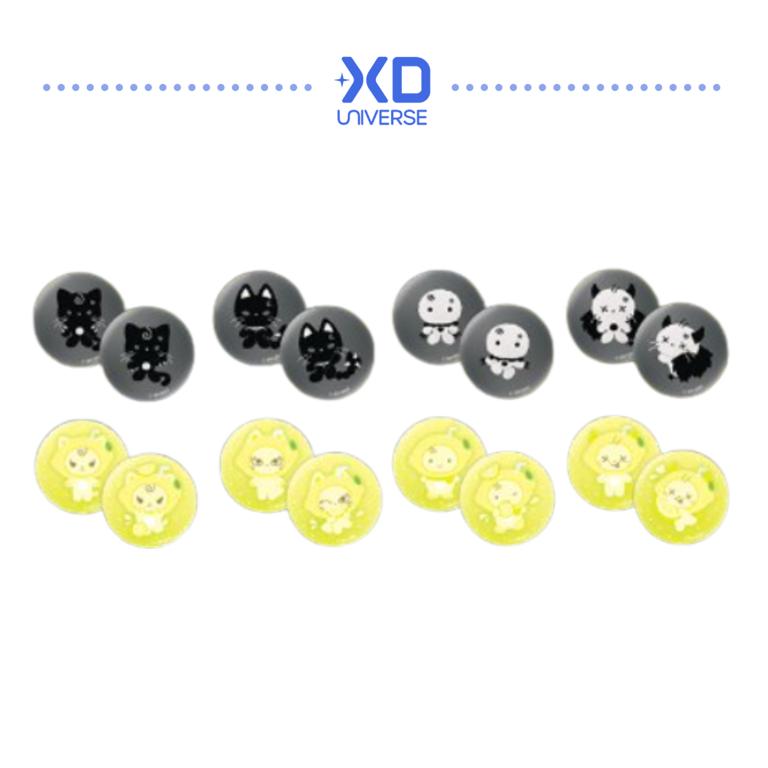 [PREORDER DEADLINE 12/6] aespa WEEK - MAKE IT LEMONADE @ SEOUL OFFICIAL MERCHANDISE - RANDOM LENTICULAR PIN BUTTON