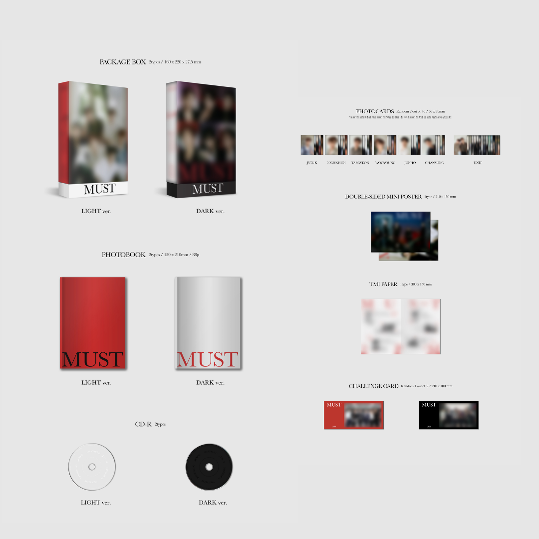 2PM - Album Vol.7 [MUST] [LIGHT VER]