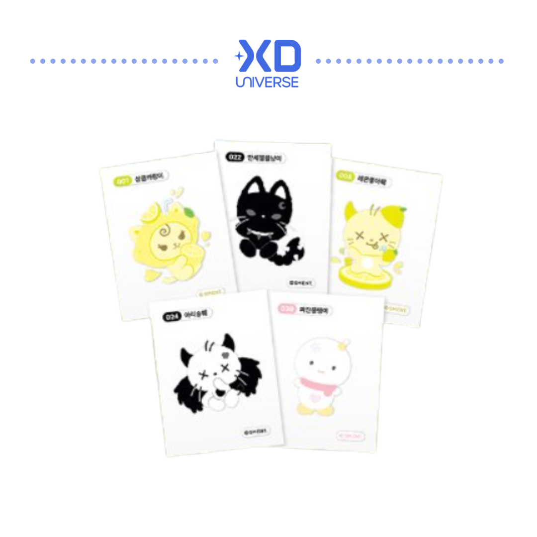 [PREORDER DEADLINE 12/6] aespa WEEK - MAKE IT LEMONADE @ SEOUL OFFICIAL MERCHANDISE - RANDOM TTIBU STICKER SET
