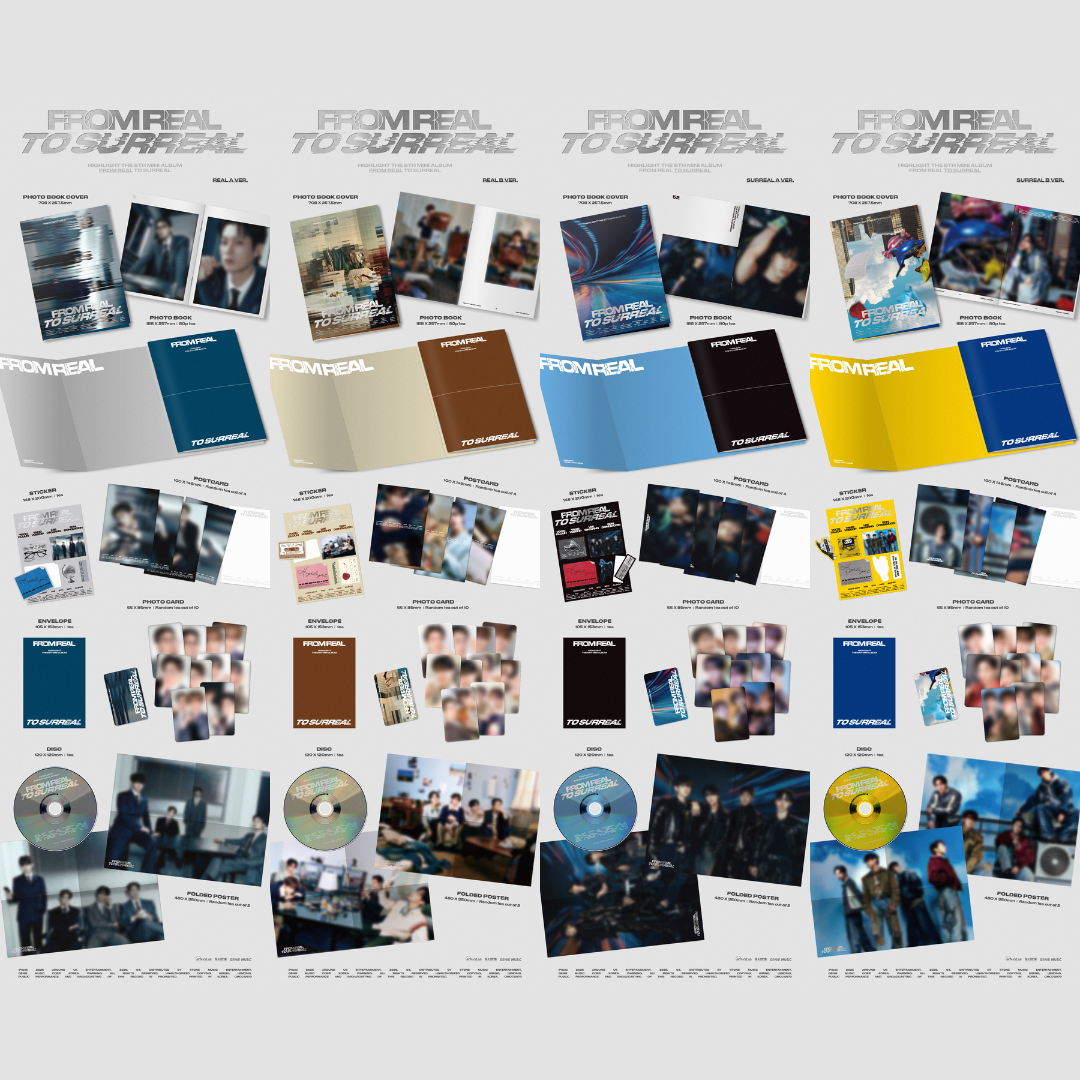 Highlight - 6th Mini Album [From Real to Surreal] (Random Ver.)