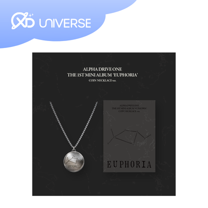 ALPHA DRIVE ONE - 1st Mini Album [EUPHORIA] (COIN NECKLACE Ver.) (LIMITED EDITION)