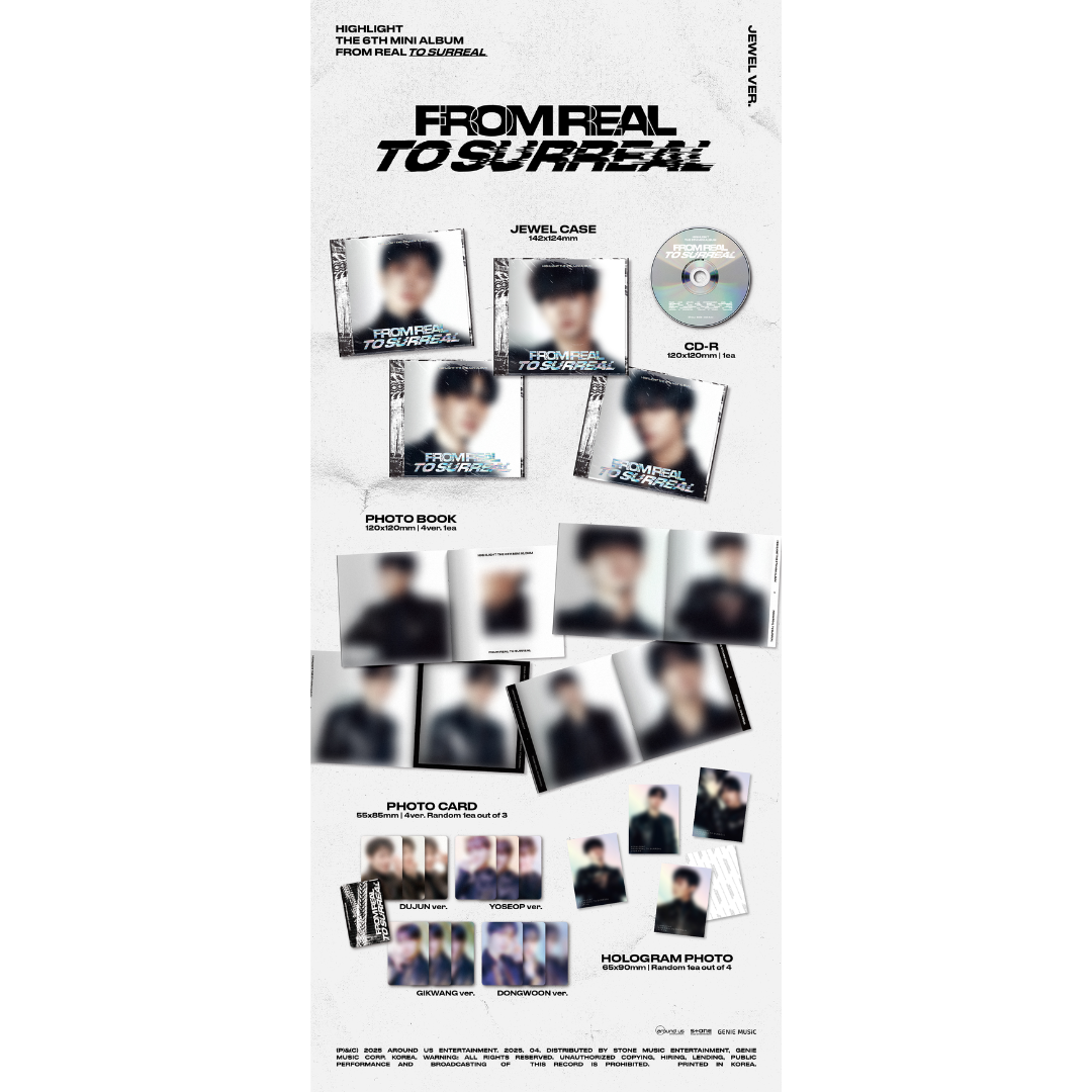 Highlight - 6th Mini Album [From Real to Surreal] (JEWEL Ver.)