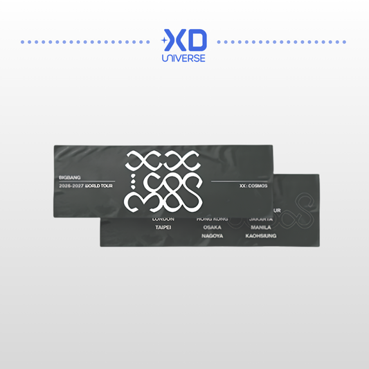 [PREORDER] BIGBANG 2026-2027 WORLD TOUR < XX : COSMOS > OFFICIAL MERCH - Tour Slogan Towel