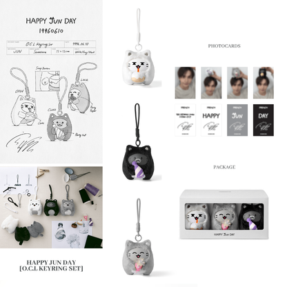 [PREORDER] HAPPY JUN DAY BIRTHDAY MERCH ver.5 [O.C.L KEYRING SET]