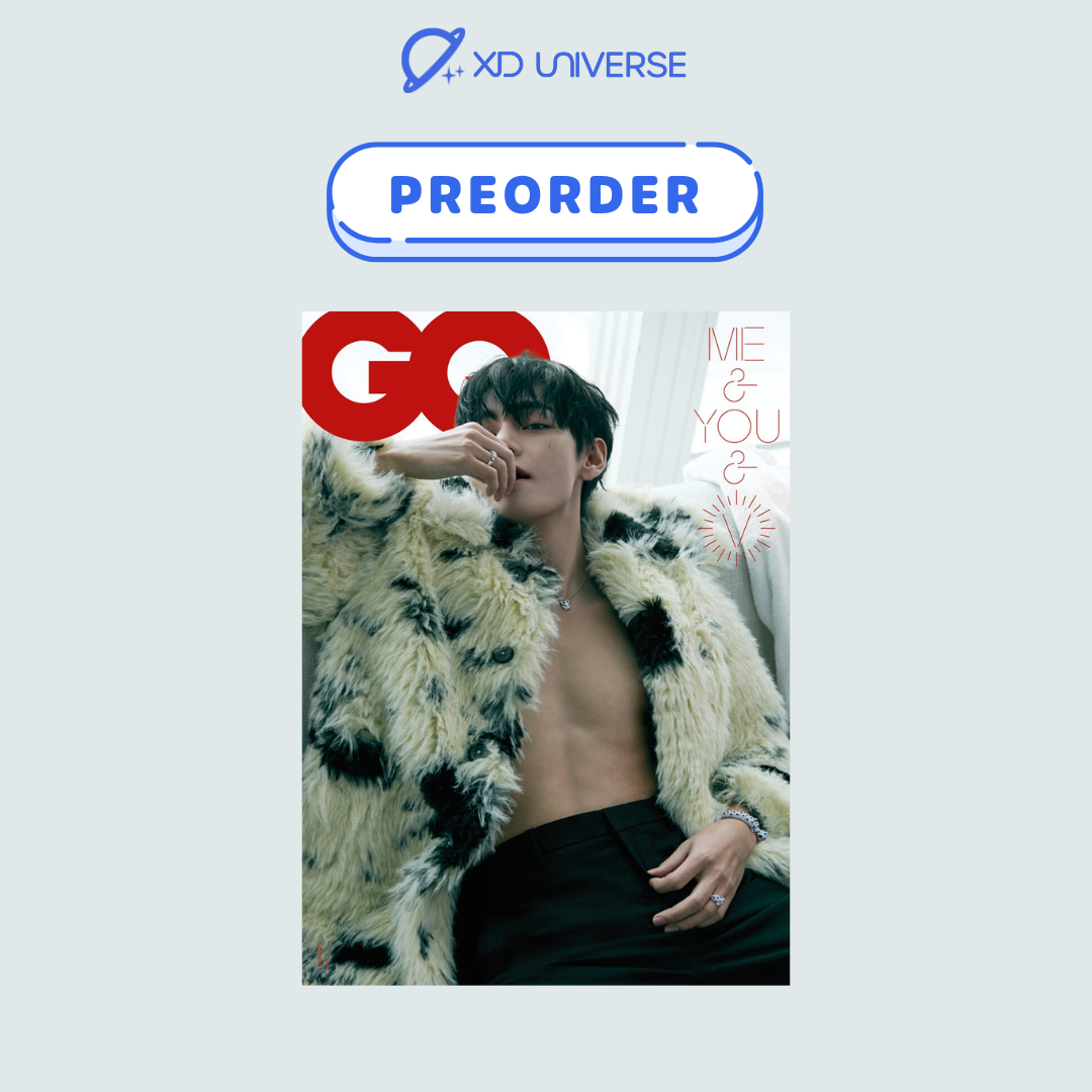 [PREORDER] BTS V GQ KOREA FEBRUARY ISSUE MAGAZINE