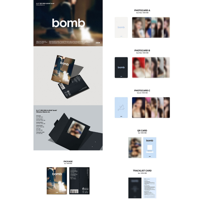 ILLIT 3RD MINI ALBUM - BOMB - WEVERSE ALBUM