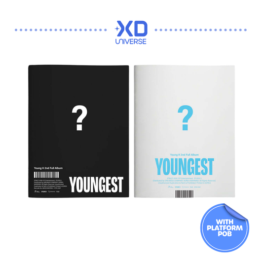 [PREORDER DEADLINE 24/7] DAY6 Young K 2nd Full Album ＜YOUNGEST＞ - Photobook ver.