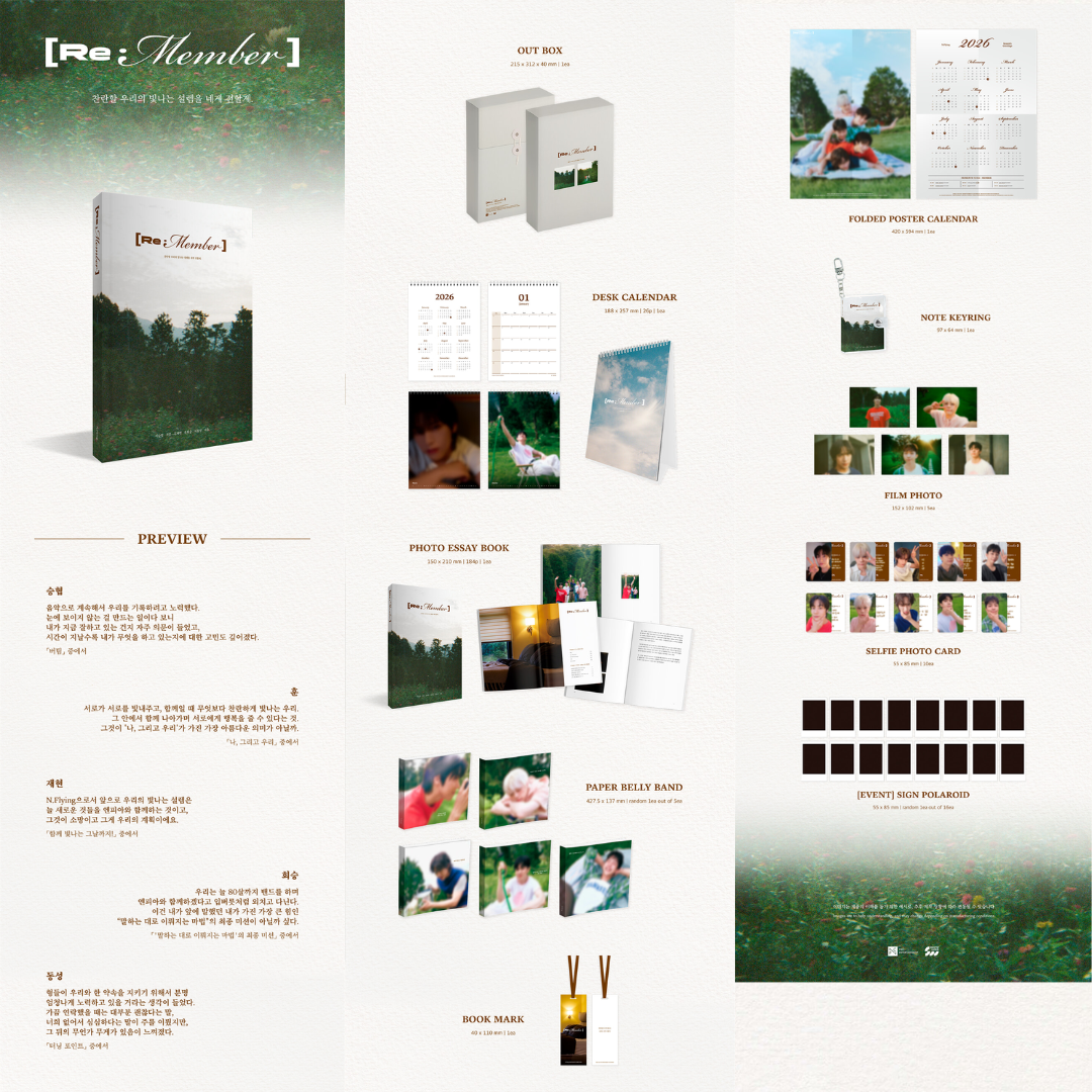 [PREORDER] N.Flying 2026 SEASON'S GREETINGS [Re: Member]