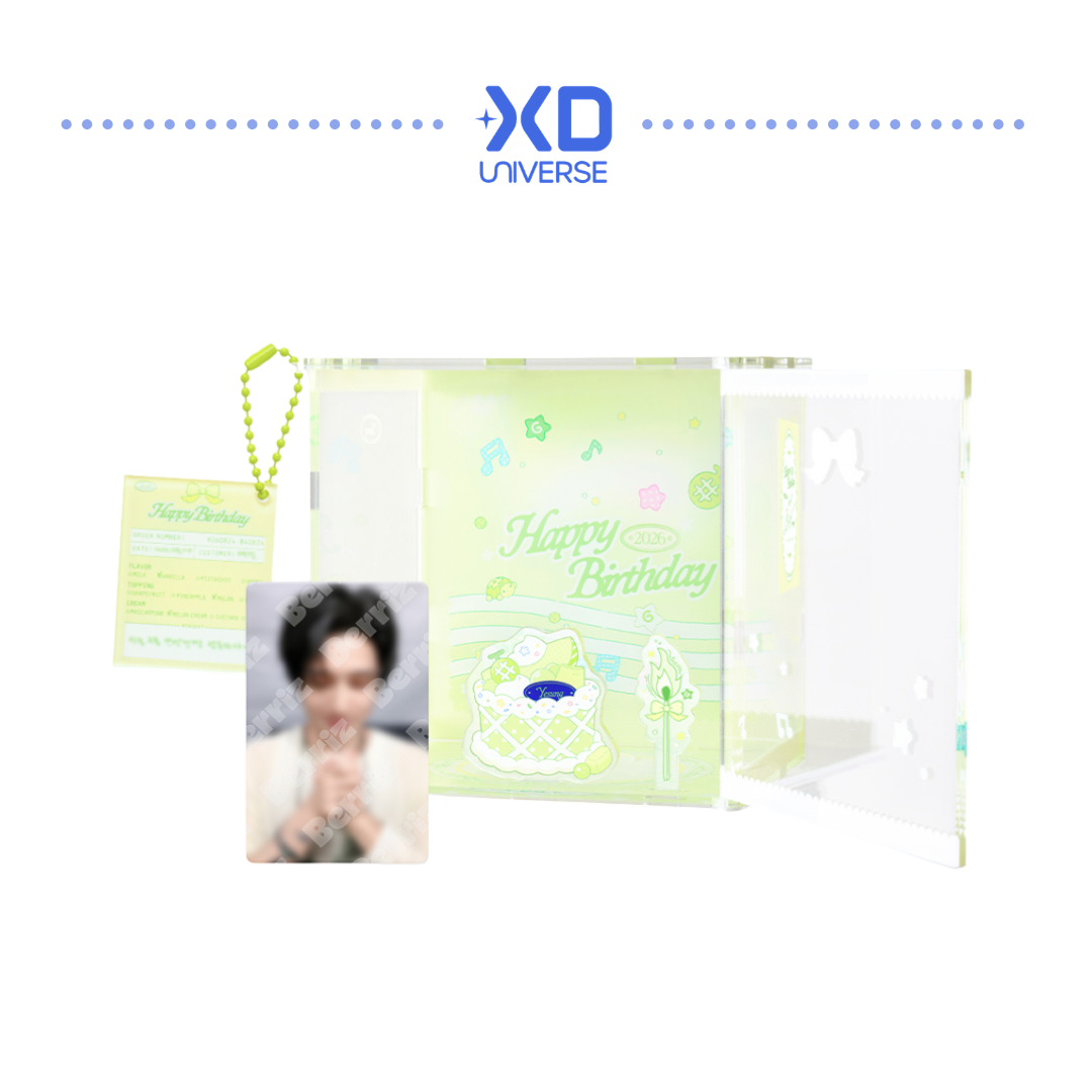 [PREORDER DEADLINE 25/8] SUPER JUNIOR YESUNG ARTIST BIRTHDAY MERCH - Acrylic Cake Box