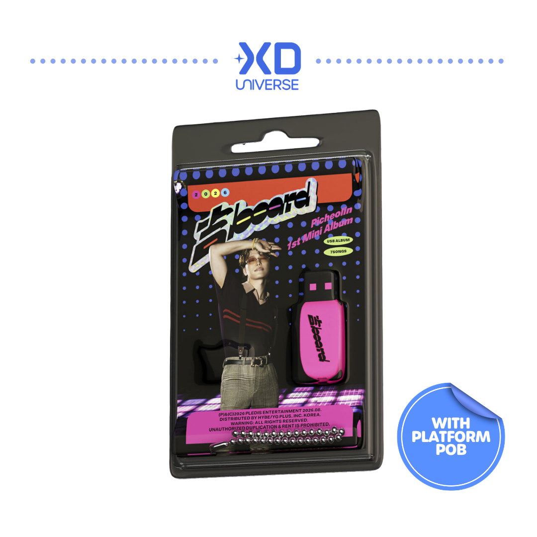 [PREORDER DEADLINE 31/7] SEVENTEEN Picheolin 1st Mini Album ‘吉BOARD(Gilboard)’ - USB Ver.