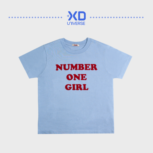 [PREORDER] ROSÉ ‘rosie’ OFFICIAL MERCH - NUMBER ONE GIRL BLUE T-SHIRT