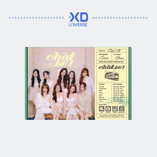 [PREORDER DEADLINE 23/10] TWICE JAPAN SEASON'S GREETINGS 2027 "CHAT 24/7" [Regular Edition]