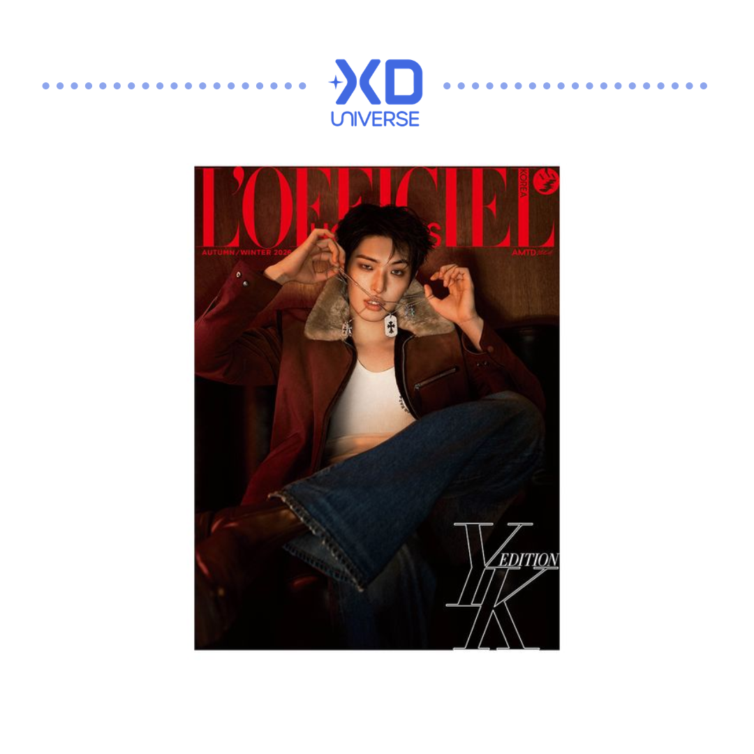 [PREORDER] ATEEZ MINGI L'Officiel Hommes 2026 FW Magazine