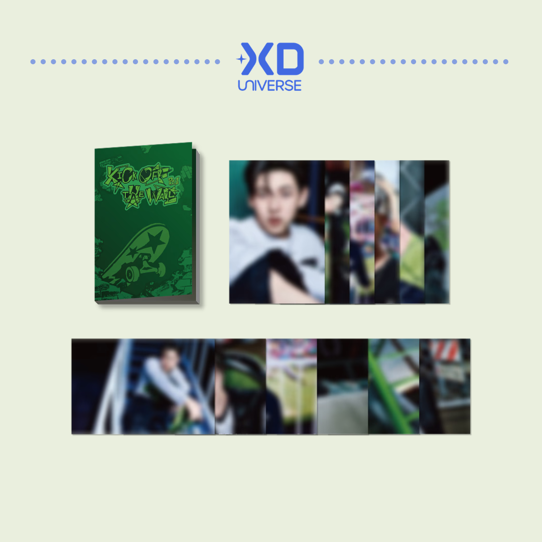 [PREORDER DEADLINE 16/10] KickFlip KICK OFF THE WALL : KICKDOONGS BREAK OUT POP-UP STORE OFFICIAL MD - POSTCARD BOOK