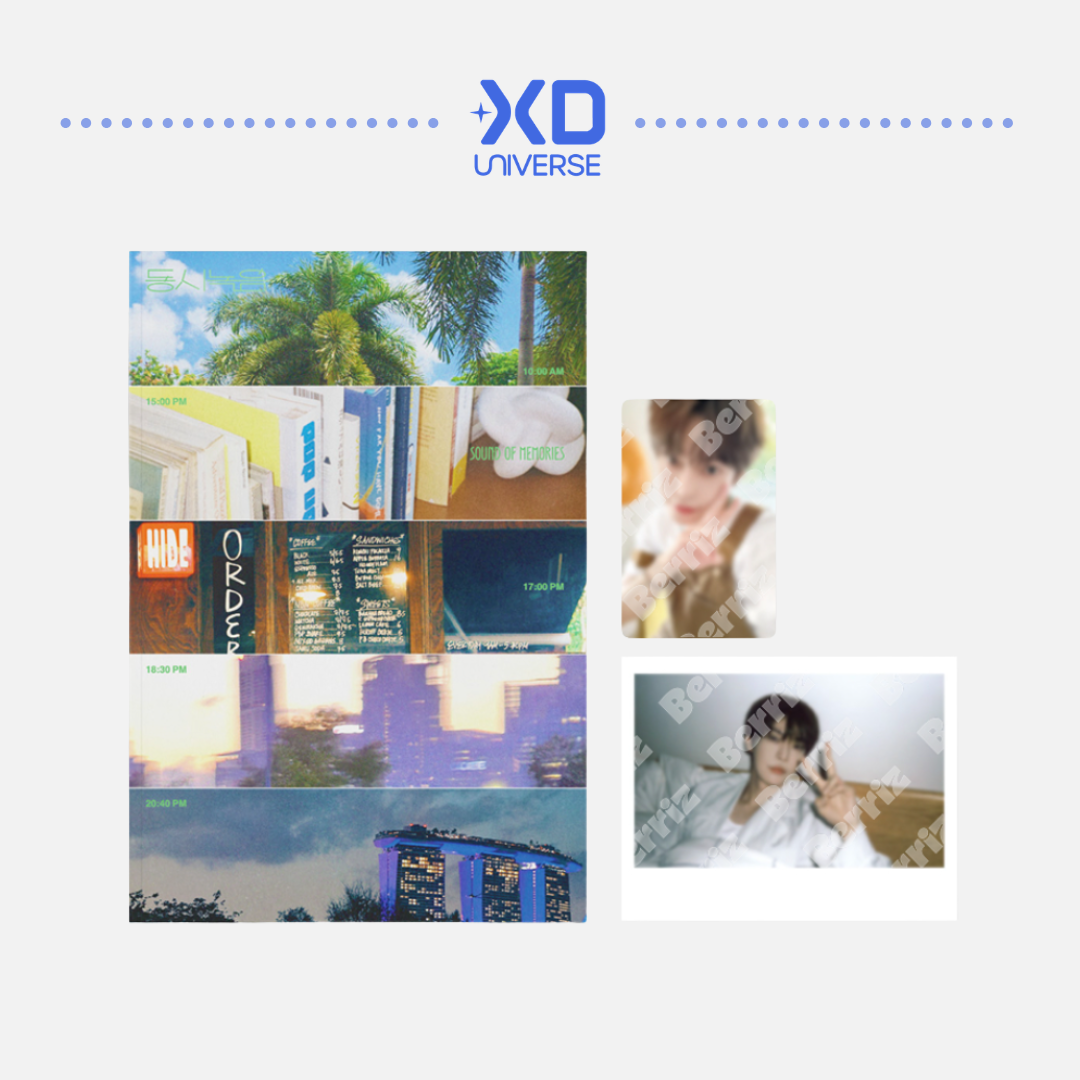 [PREORDER DEADLINE 2/7] NCT DOYOUNG 동시녹음 (SOUND OF MEMORIES) OFFICIAL MERCHANDISE - BEHIND BOOK