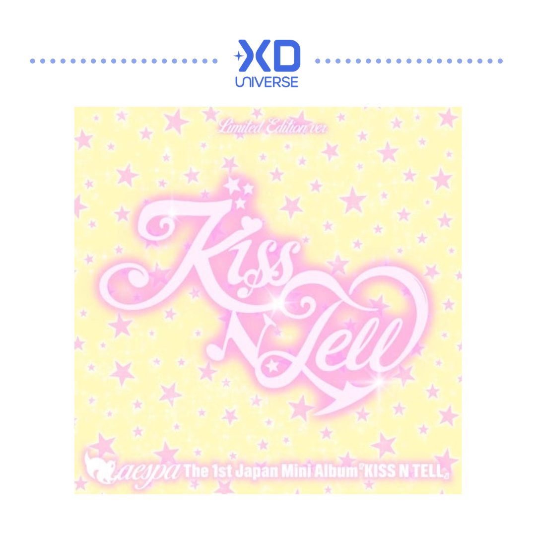 [PREORDER DEADLINE 20/7] aespa The 1st Japan Mini Album [KISS N TELL] - Limited Edition Ver.