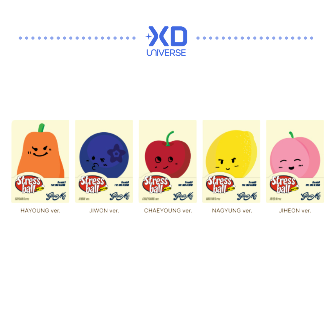 [PREORDER] fromis_9 POP-UP STORE [Glow ME] OFFICIAL MD - STRESS BALL