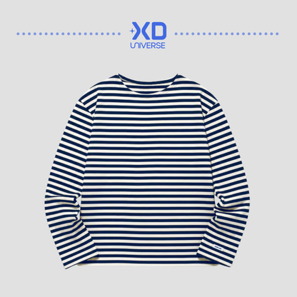 WANNA ONE GO : Back to Base OFFICIAL MD - STRIPE LONG SLEEVE