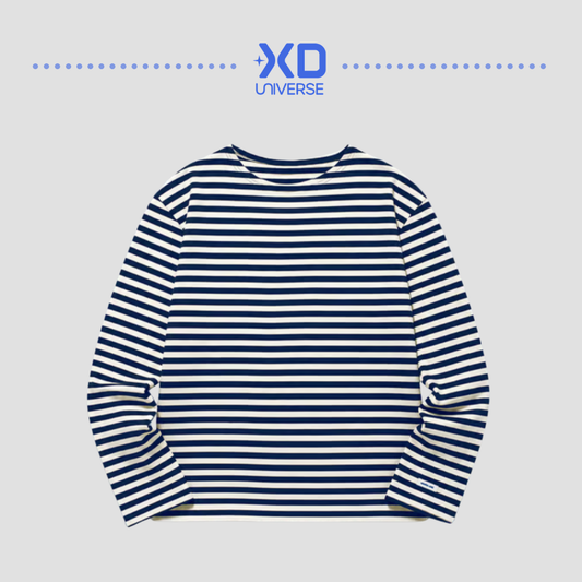 WANNA ONE GO : Back to Base OFFICIAL MD - STRIPE LONG SLEEVE