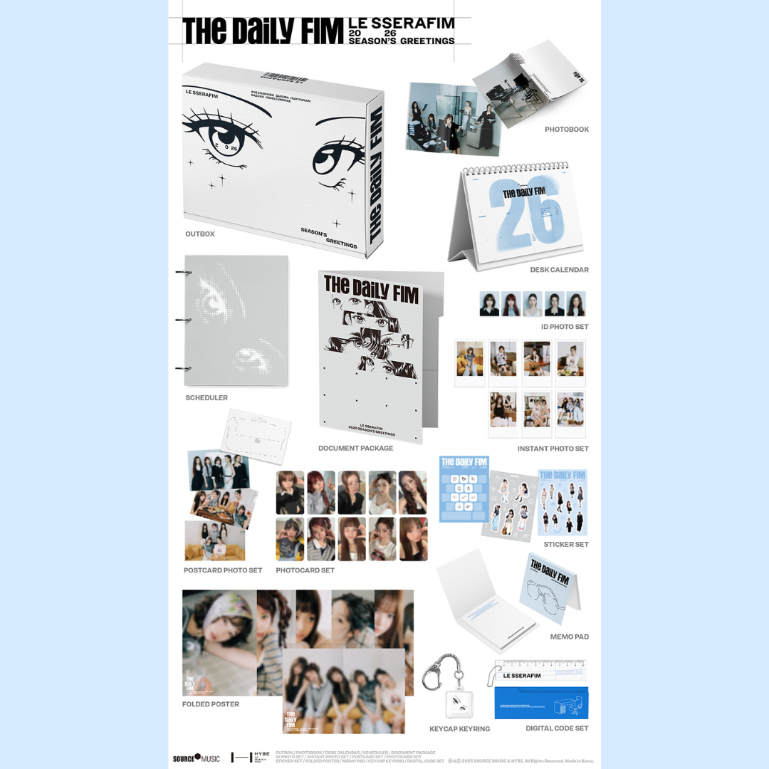 [PREORDER] LE SSERAFIM 2026 SEASON'S GREETINGS