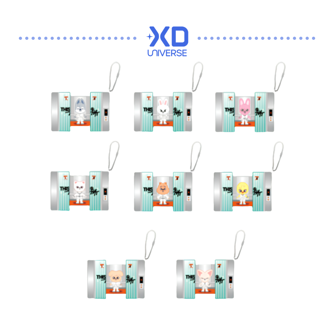 [PREORDER DEADLINE 18/8] Stray Kids "THIS & THAT" Pop-Up Store Official Merch - SKZOO Capsule Acrylic Keyring
