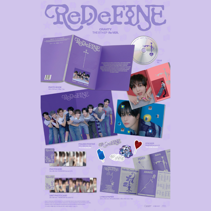 [PREORDER DEADLINE 26/4] CRAVITY The 8th EP ReDeFINE - Re VER.