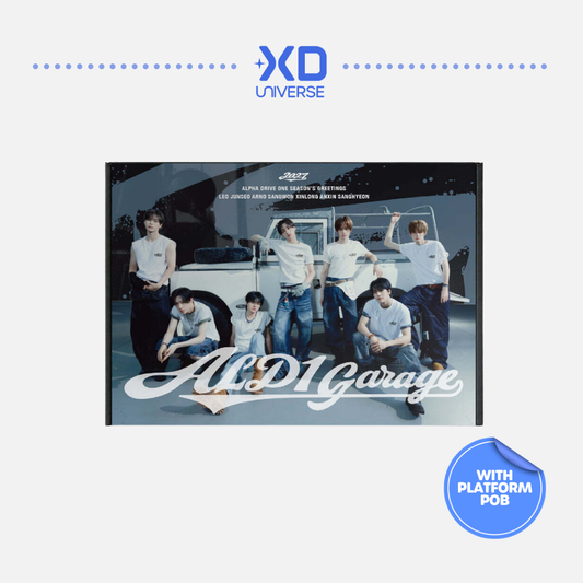 [PREORDER DEADLINE 15/12] ALPHA DRIVE ONE 2027 SEASON’S GREETINGS [ALD1 GARAGE] - T-SHIRT VER